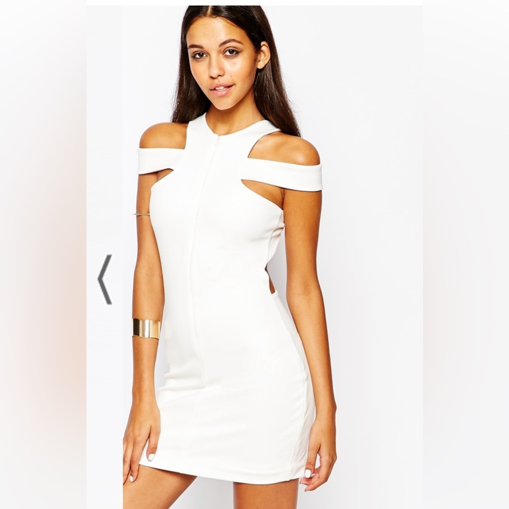 AQ AQ Vesper Strap Detail Mini Dress size 6